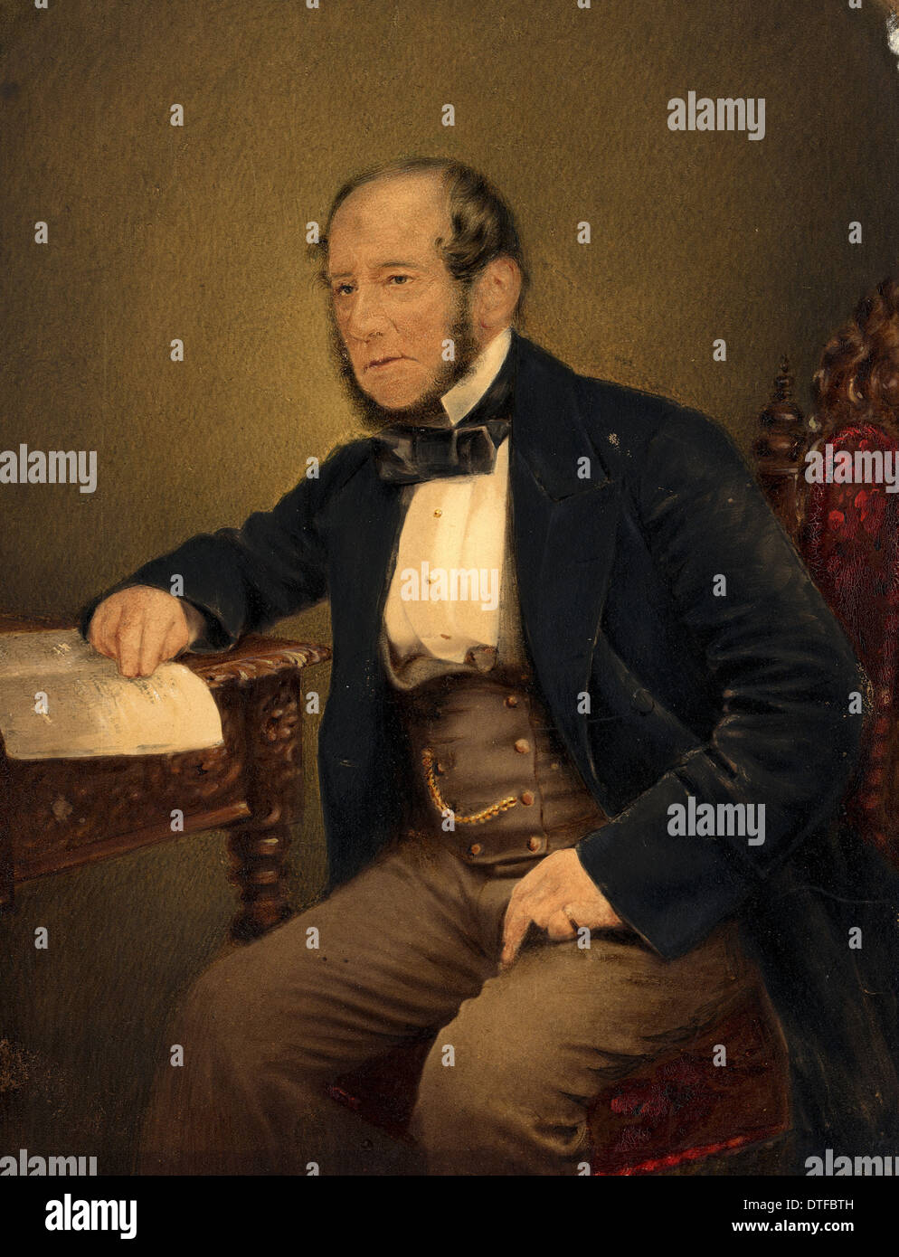 Henry Adams (1813-1877) Stock Photo