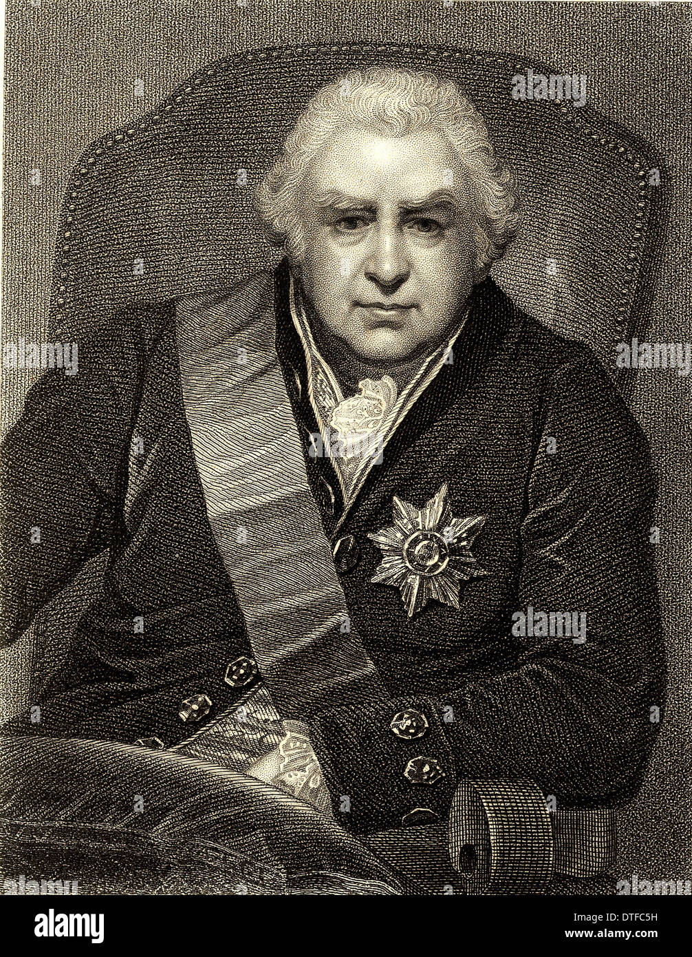 Sir Joseph Banks (1743-1820) Stock Photo