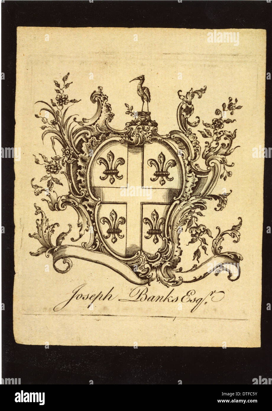 Sir Joseph Banks (1743-1820) Stock Photo