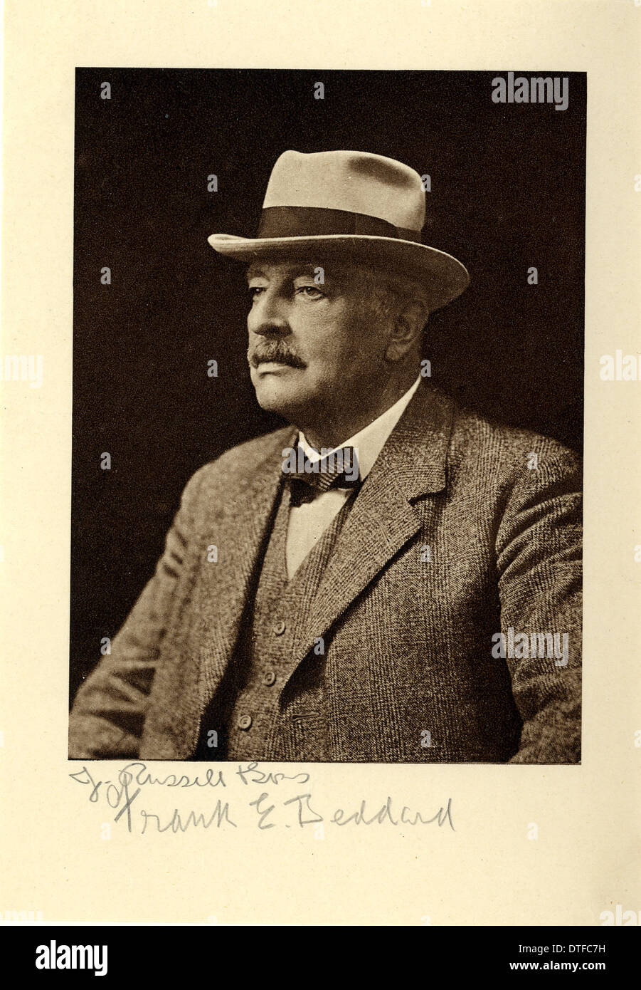 Frank Evers Beddard (1858-1925) Stock Photo