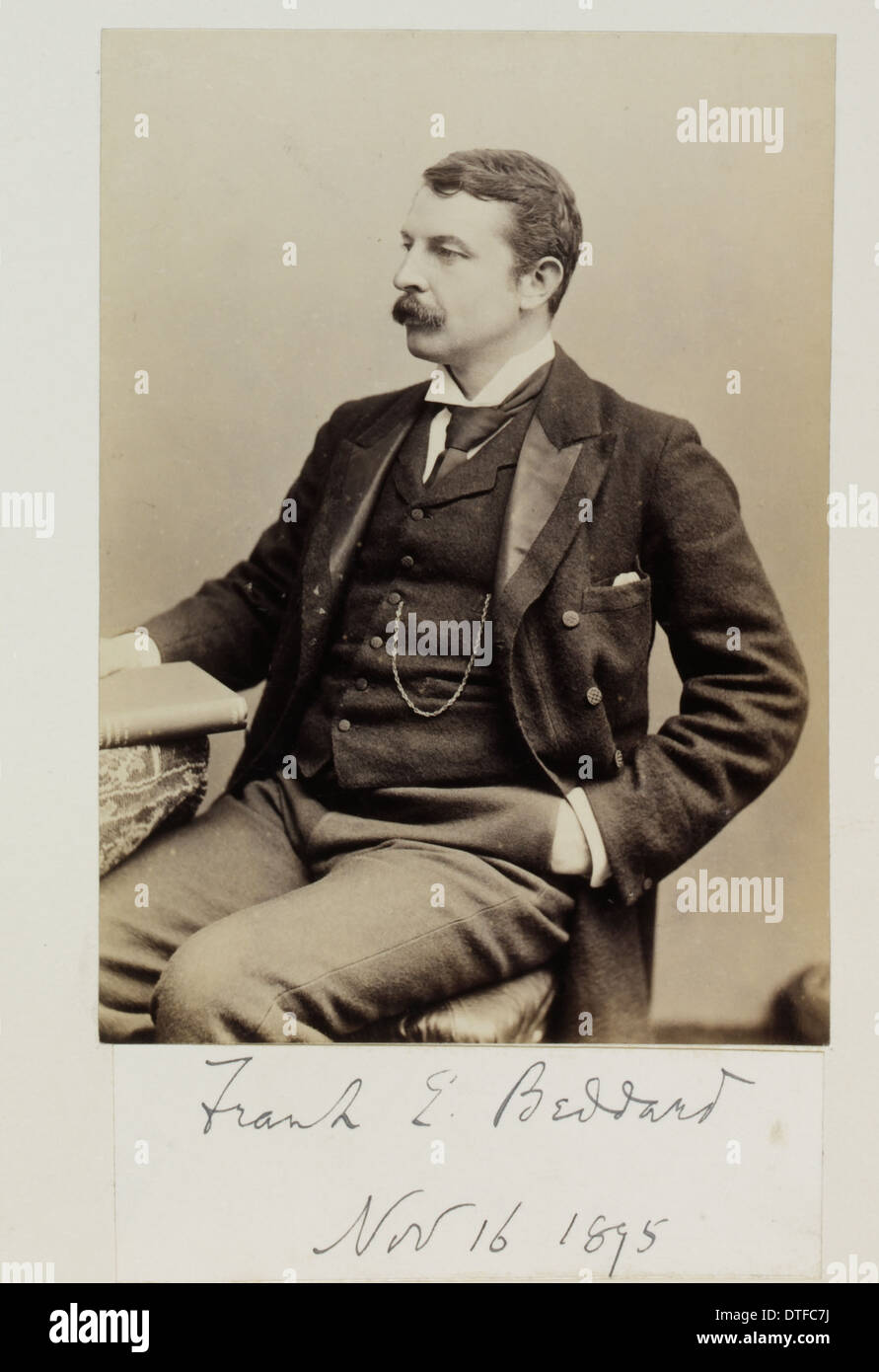 Frank Evers Beddard (1858-1925) Stock Photo