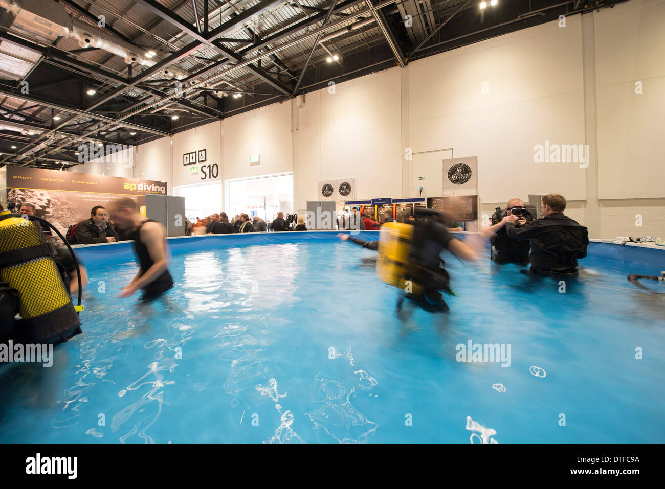 The biggest earlyseason event for scuba divers, the London