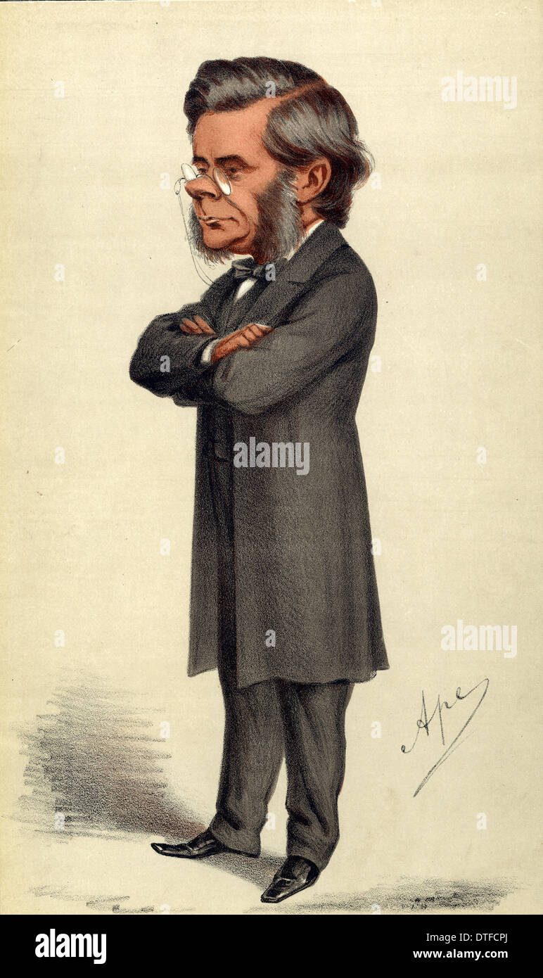 Thomas Henry Huxley (1825-1895) Stock Photo