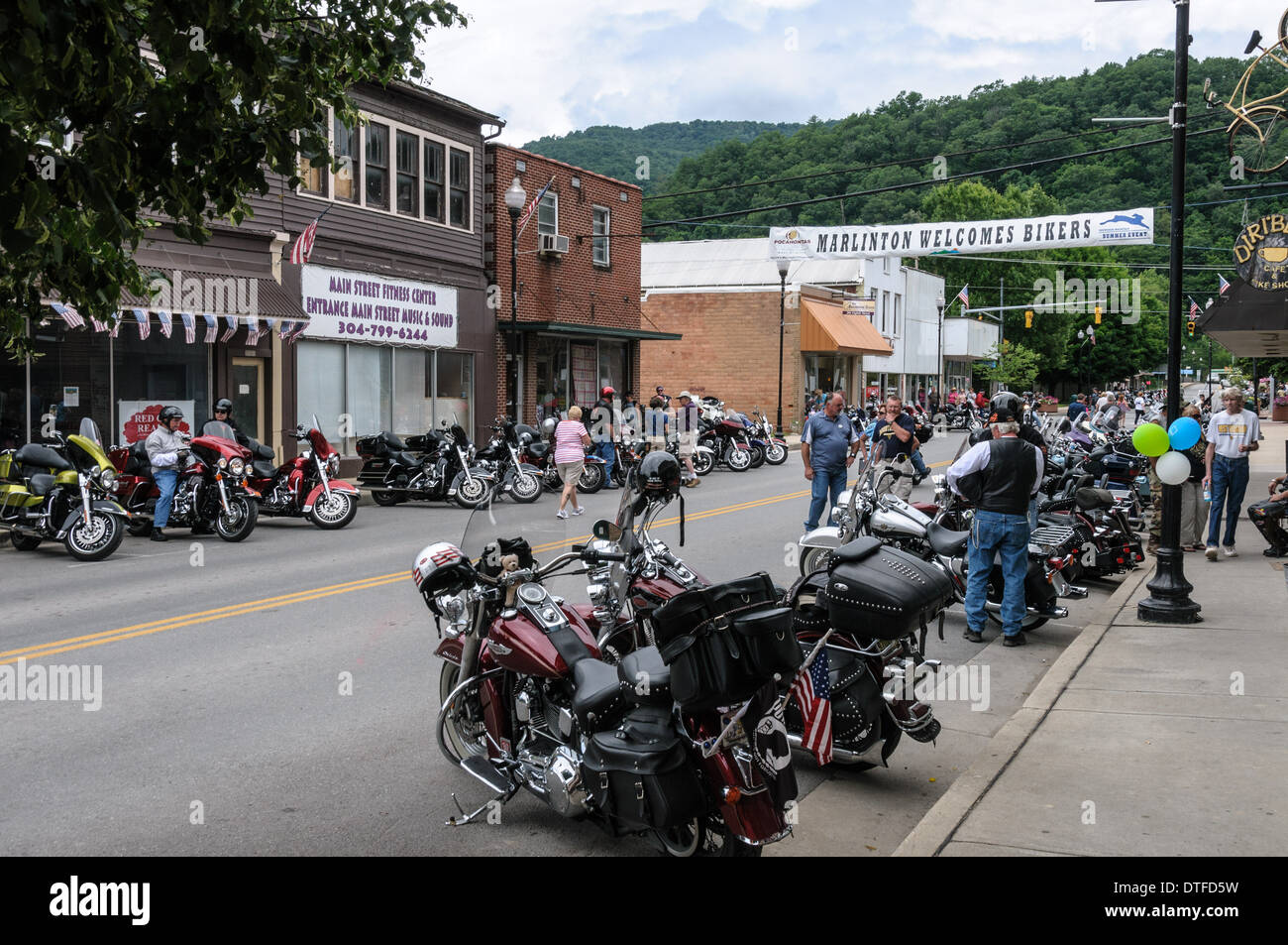 Snowshoe Mountain HOG Rally, Marlinton, West Virginia Stock Photo 66722485 Alamy