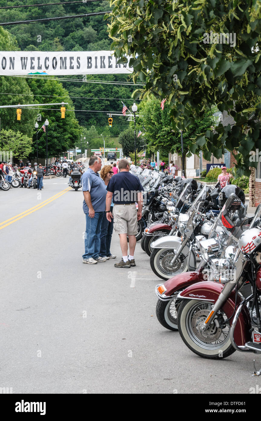 Snowshoe Mountain HOG Rally, Marlinton, West Virginia Stock Photo Alamy