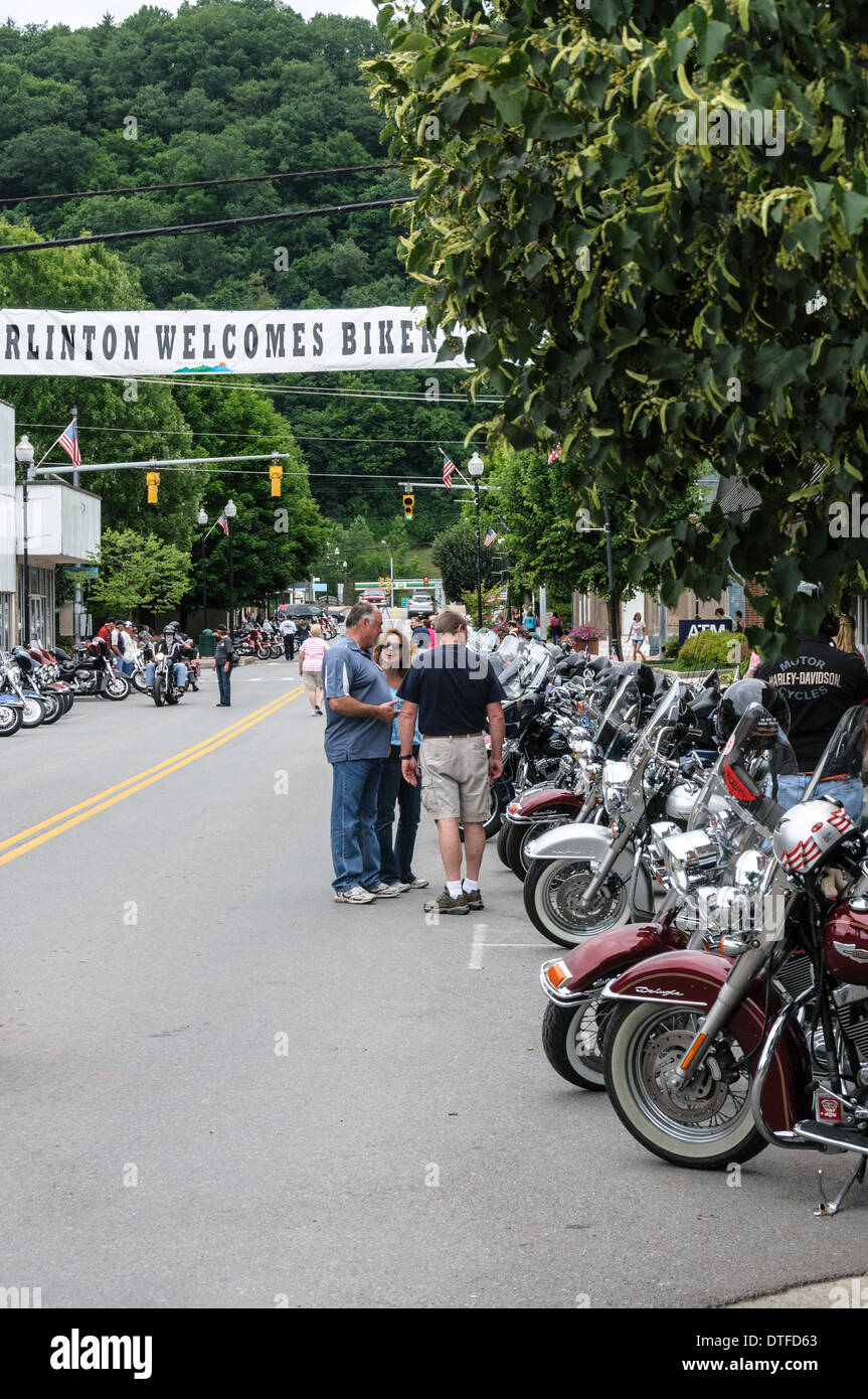 Snowshoe Mountain HOG Rally, Marlinton, West Virginia Stock Photo Alamy