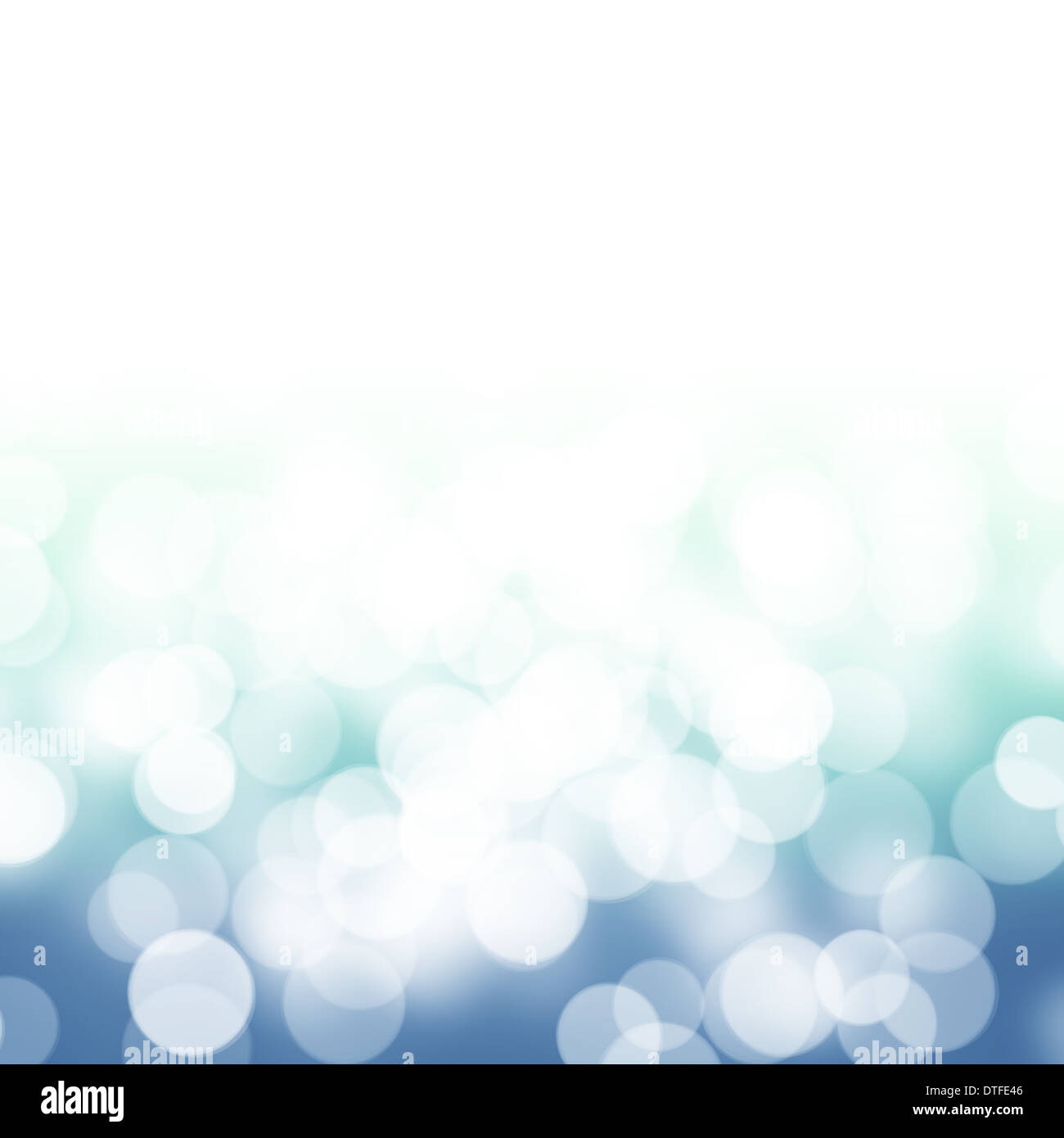 Abstract blurred bokeh blue background with copy space Stock Photo - Alamy