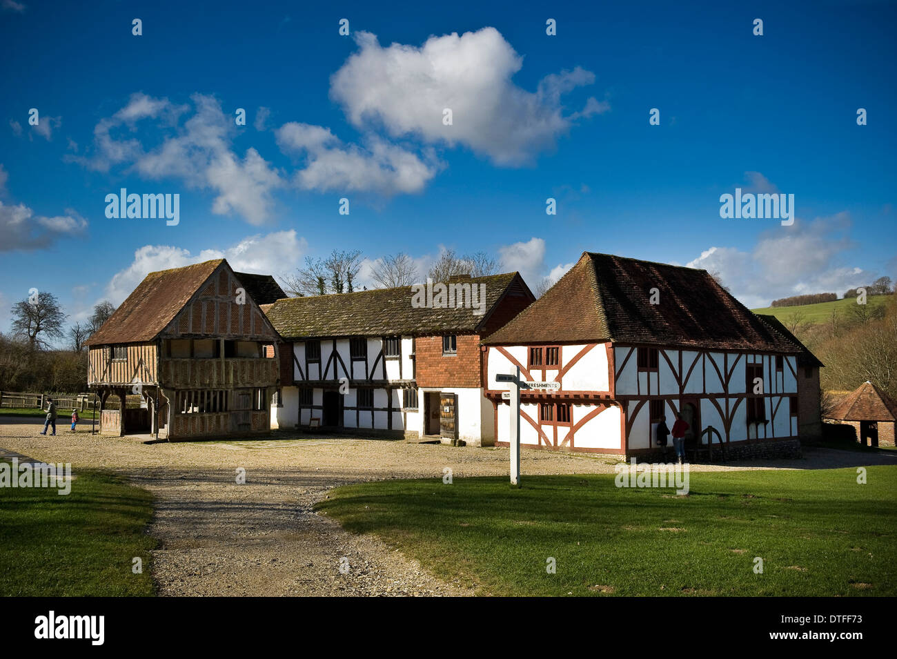 Weald & Downland Open Air Museum at Singleton, near Chichester, West Sussex, UK Stock Photo