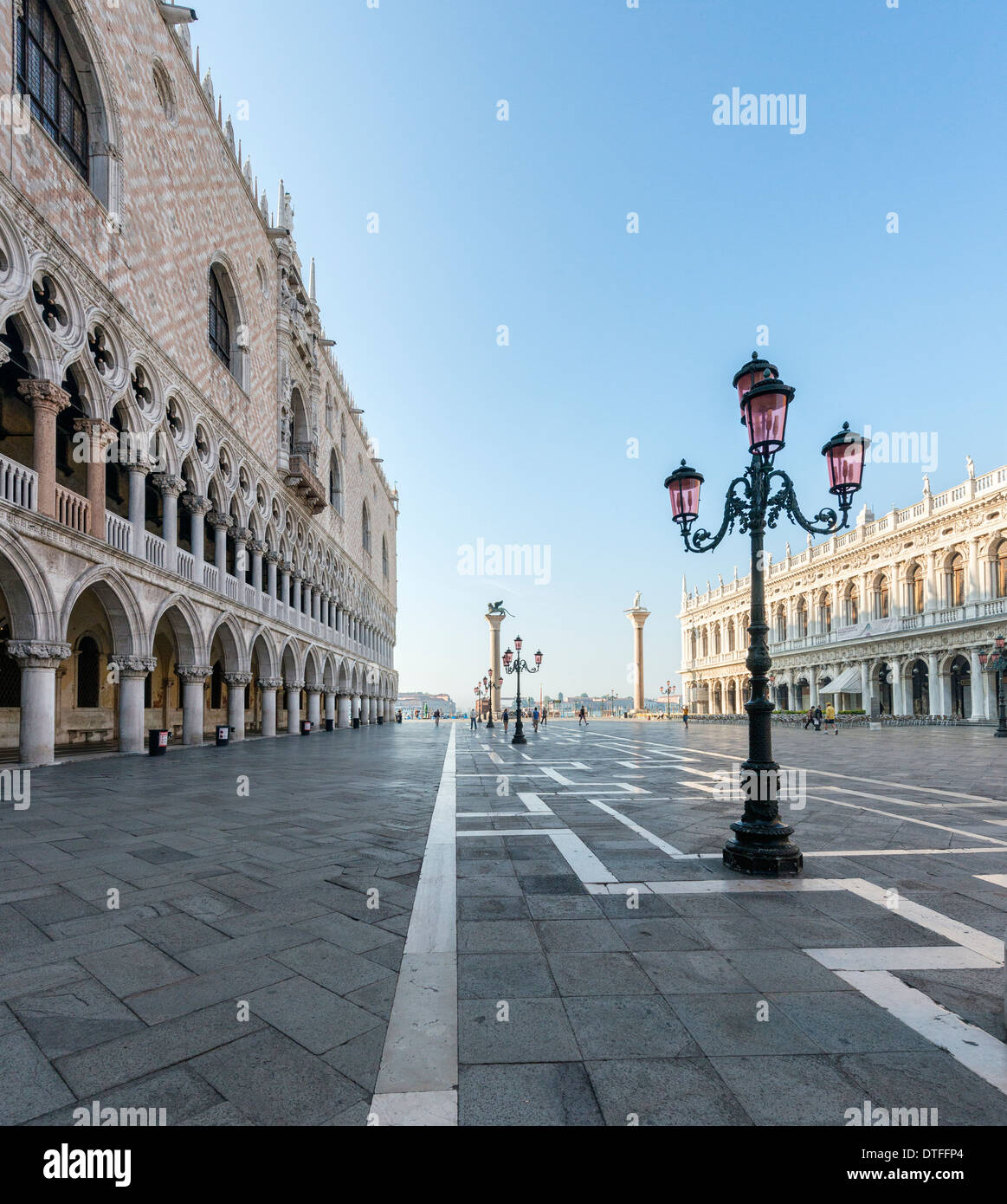 Venice in the early morning. Stock Photo