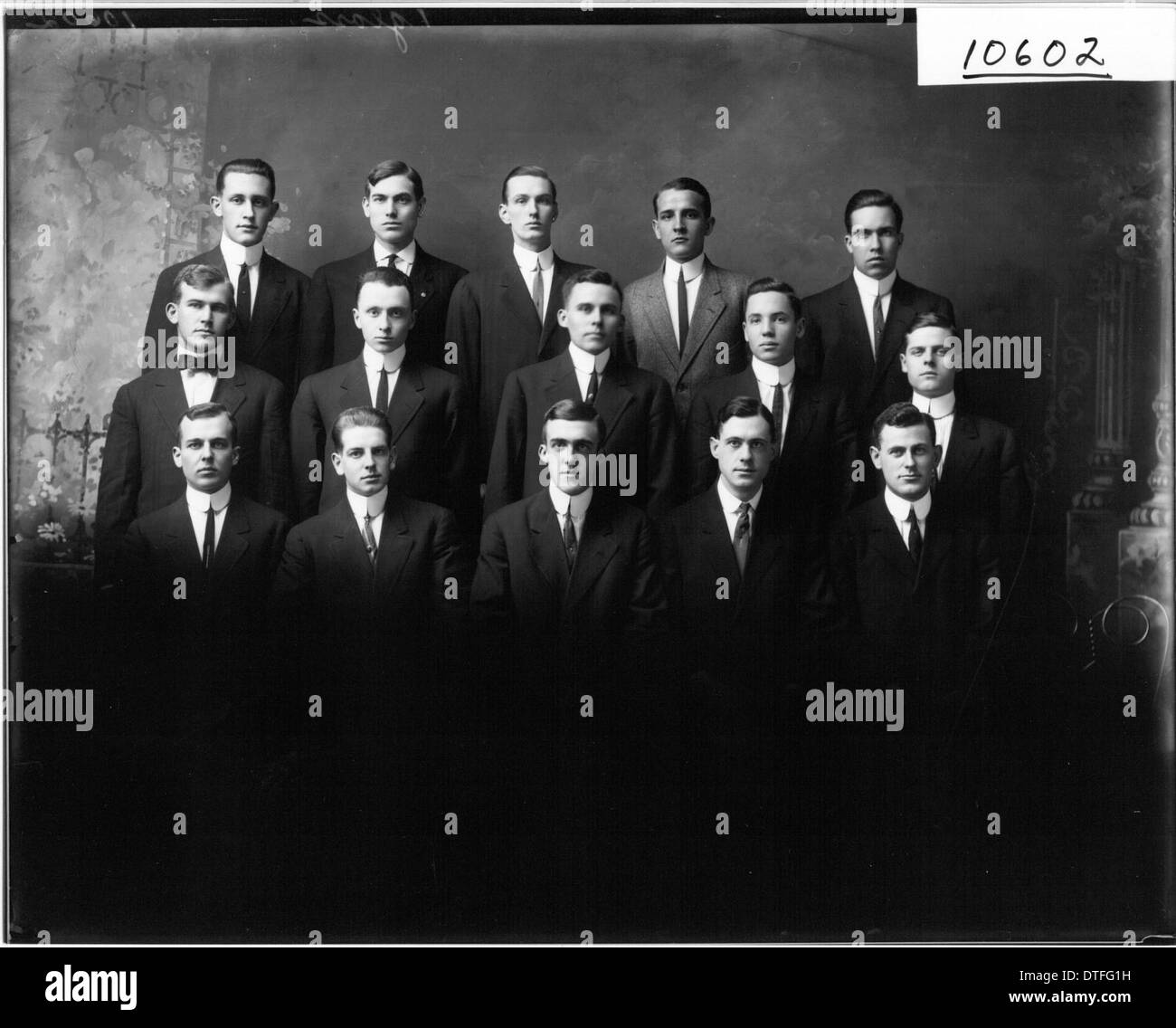 Pan-Hellenic Council group portrait 1911 Stock Photo - Alamy