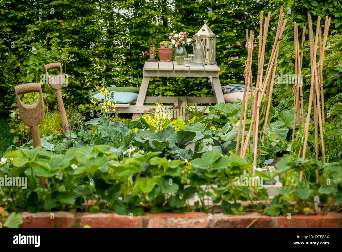 Growing benches hi-res stock photography and images - Alamy