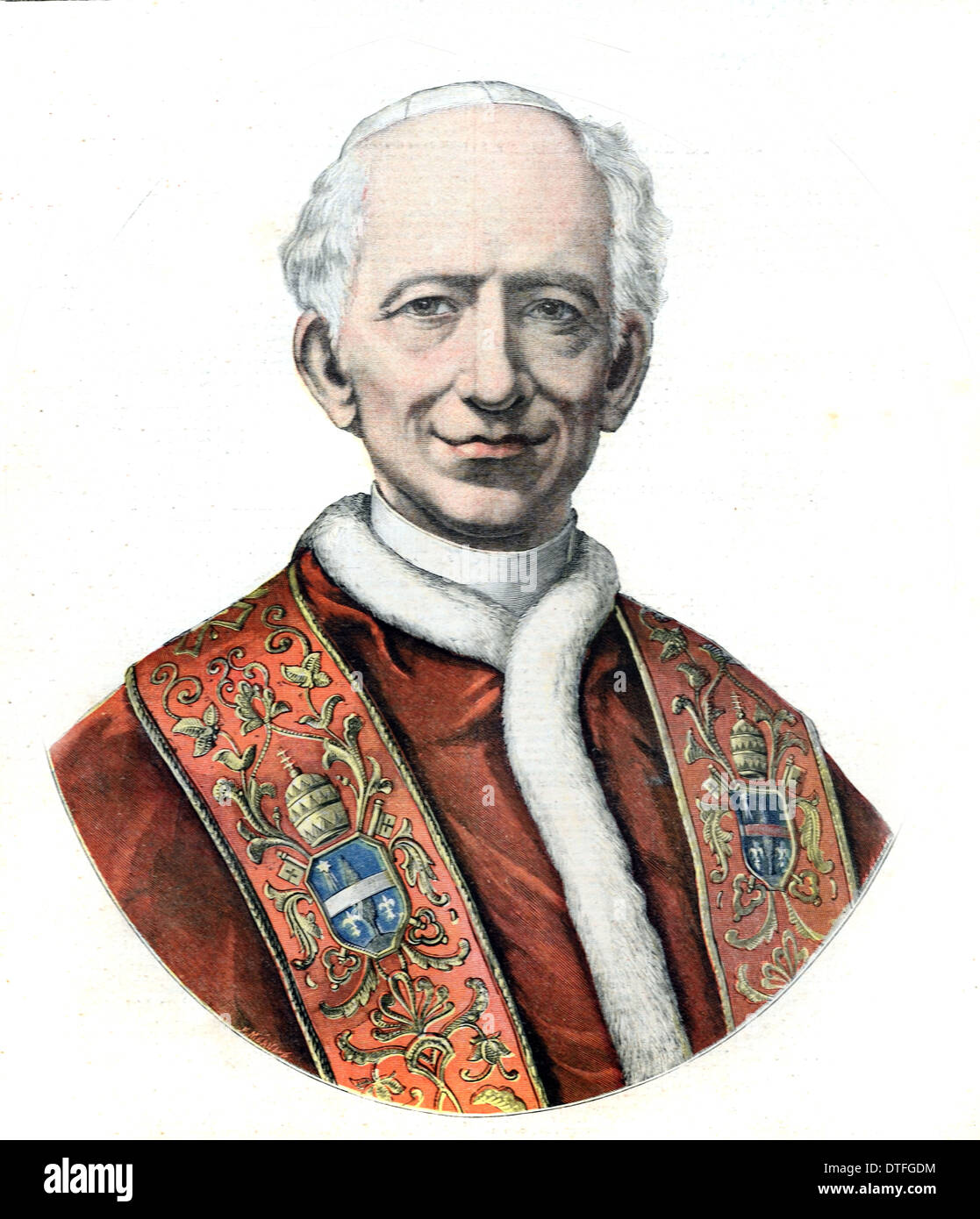 Pope leo xiii hi-res stock photography and images - Alamy