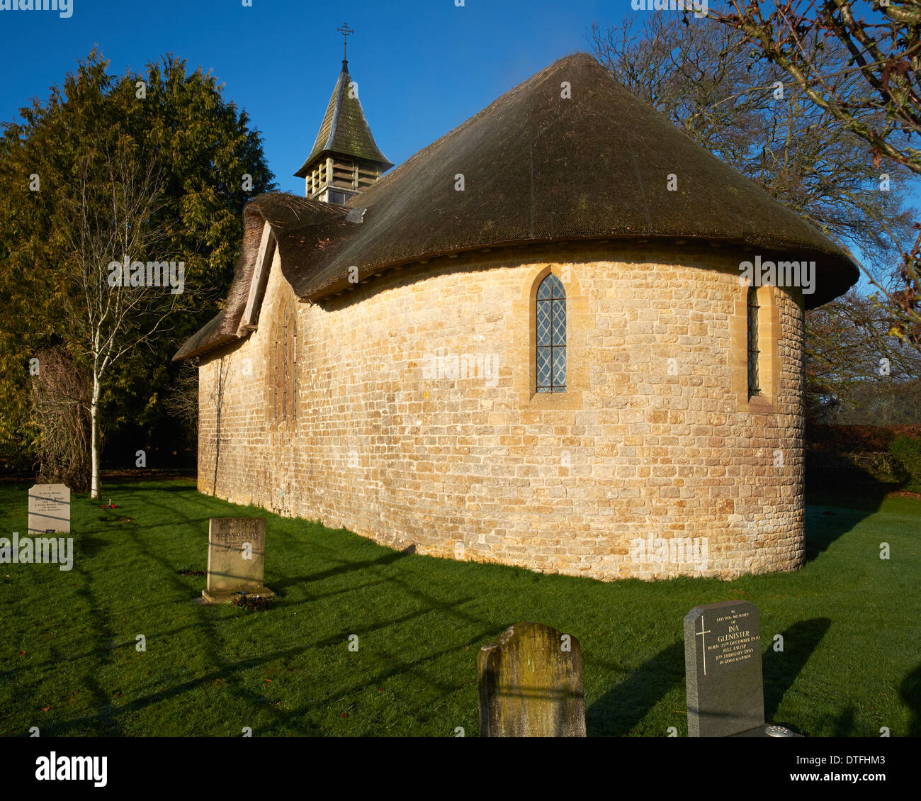 The Thatched Church of St at Langham near Gillingham in Dorset