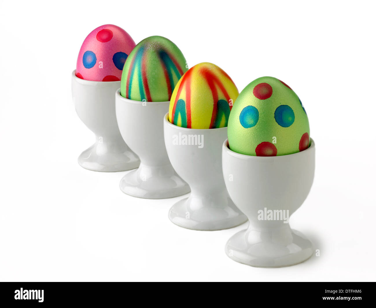 easter eggs Stock Photo
