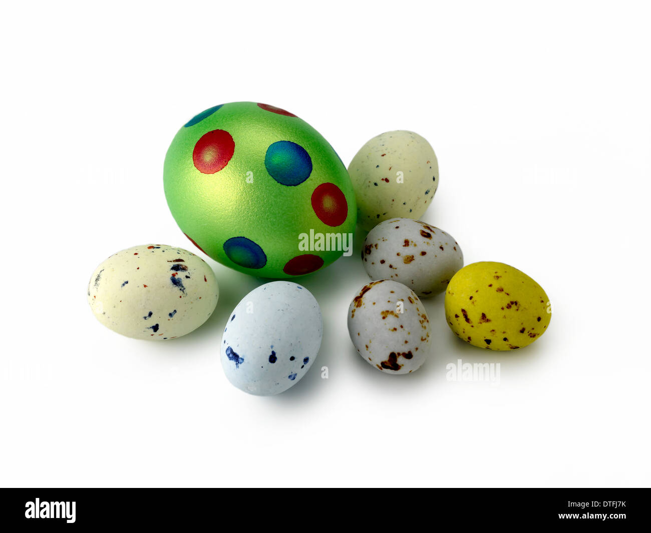 easter eggs Stock Photo