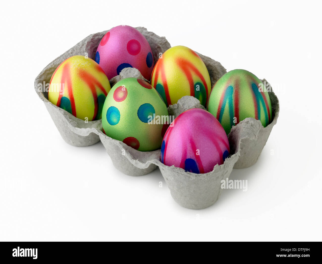 easter eggs Stock Photo