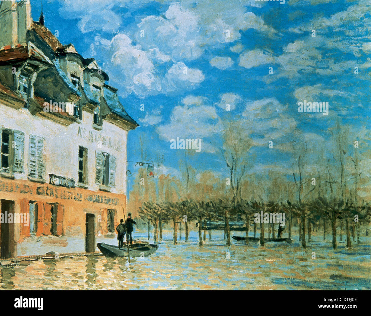 Alfred Sisley (1839-1899). Impressionist landscape painter. The