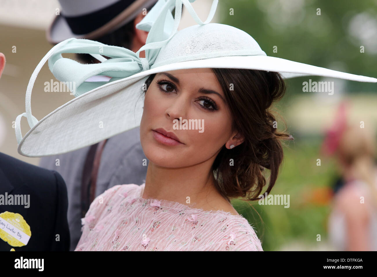 Ascot, Great Britain, Danielle Lineker, model and actress Stock Photo