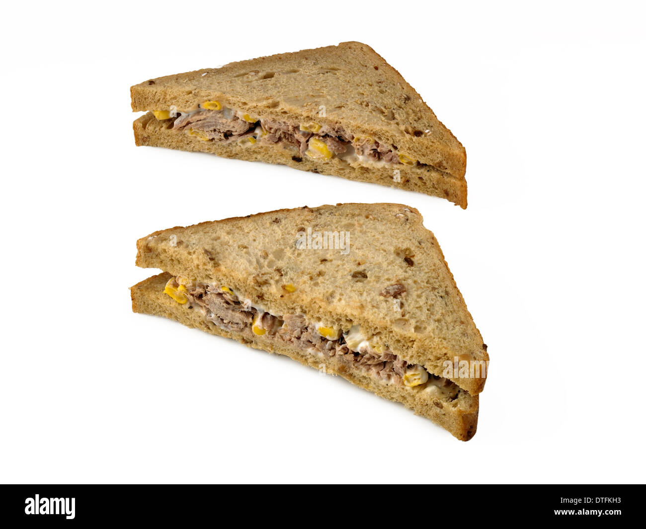 sandwich, tuna & sweetcorn Stock Photo Alamy
