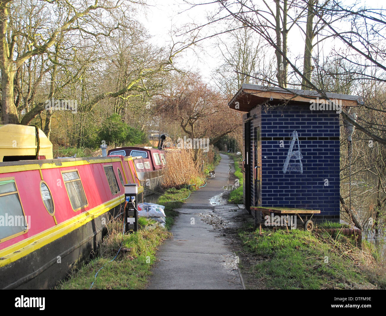 Oxford Canal Stock Photo
