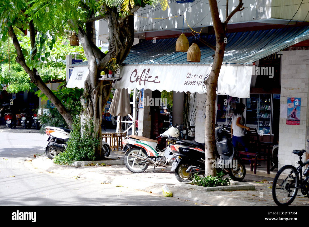 Typical Vietnamese in Danang, Vietnam Stock Photo Alamy
