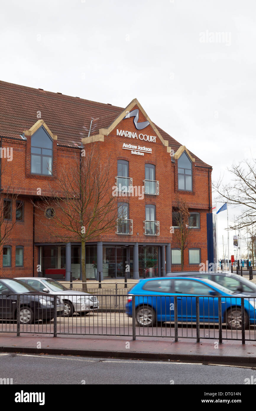 Uk gb marina court building solicitors offices hull hires stock