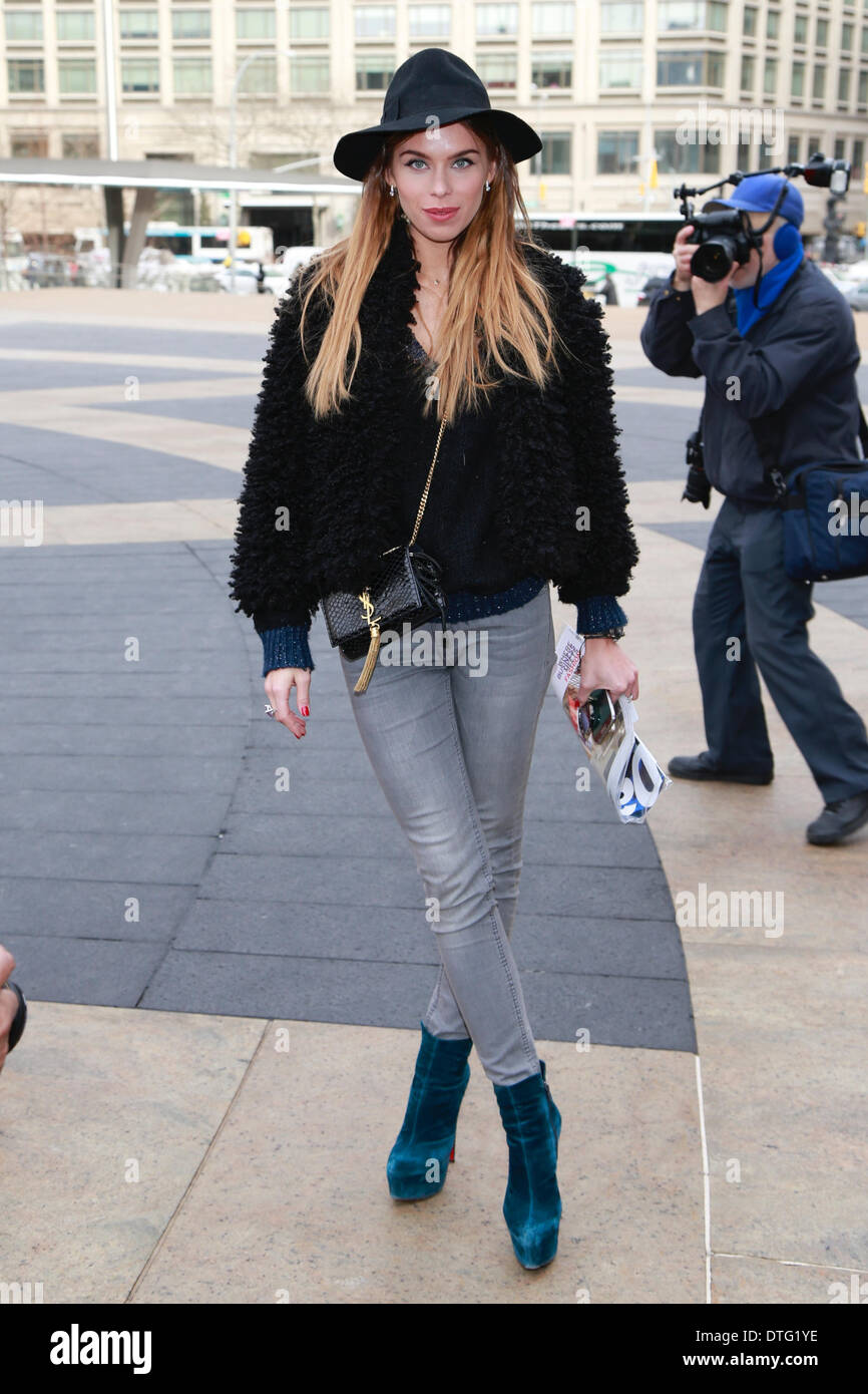 Saint laurent boots street style hi-res stock photography and images - Alamy