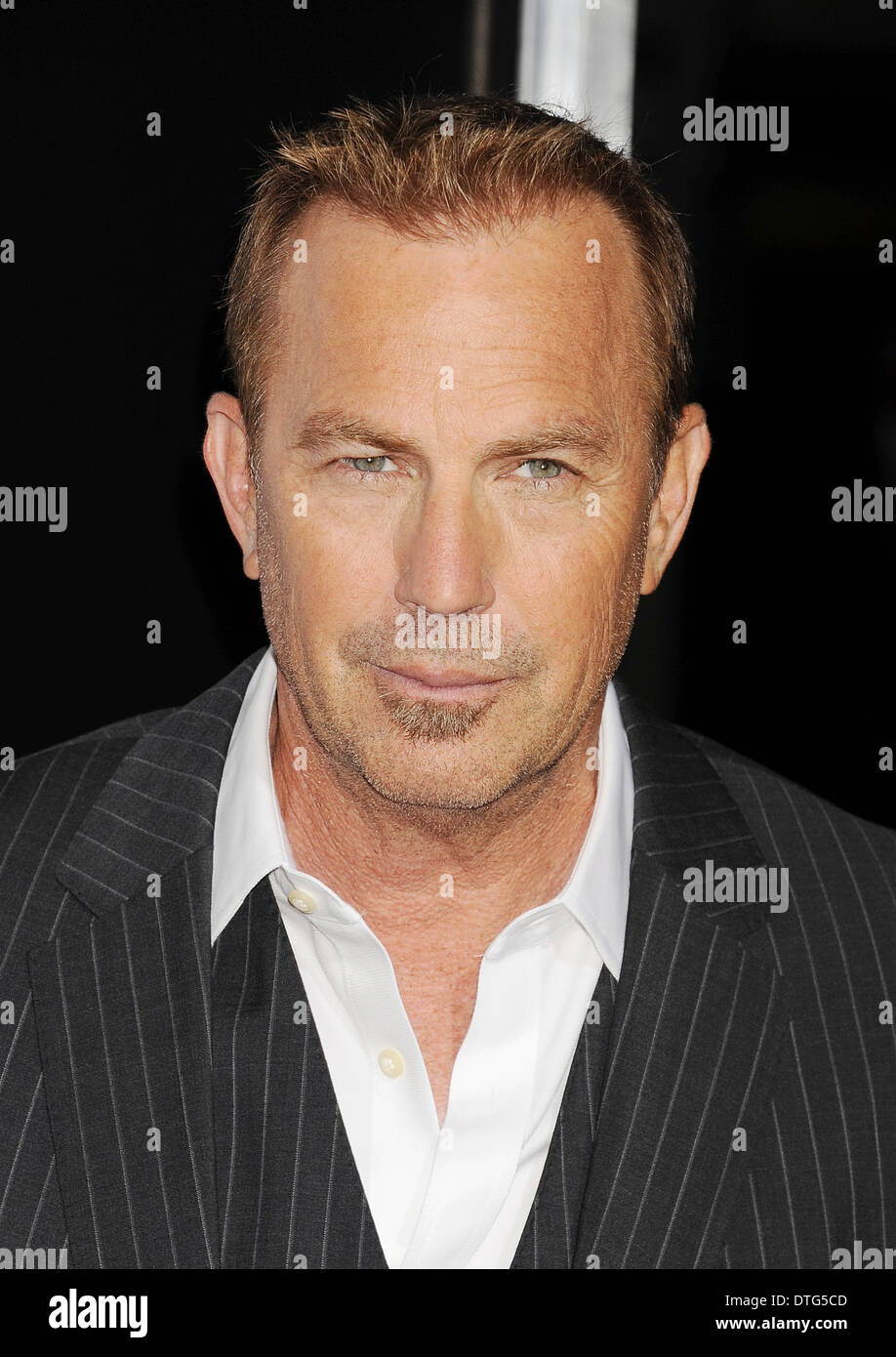 KEVIN COSTNER  US film actor in February 2014. Photo Jeffrey Mayer Stock Photo