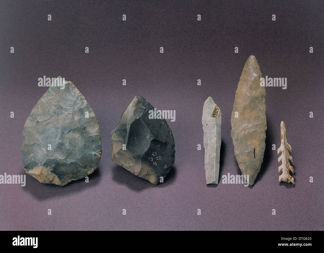 Stone age hand axe hires stock photography and images Alamy