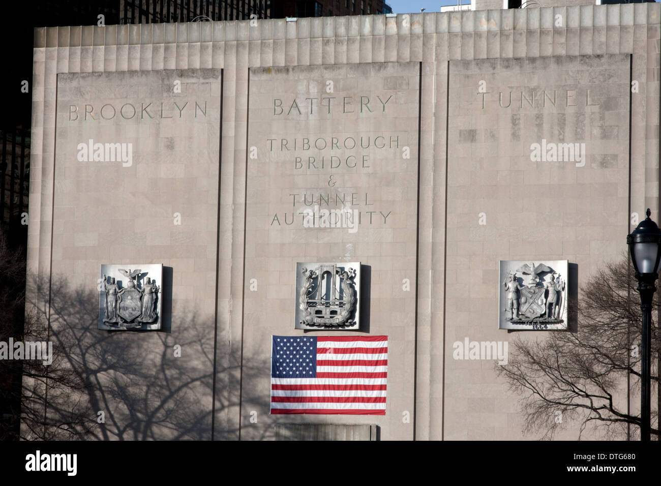 Brooklyn Battery Tunnel building Stock Photo Alamy