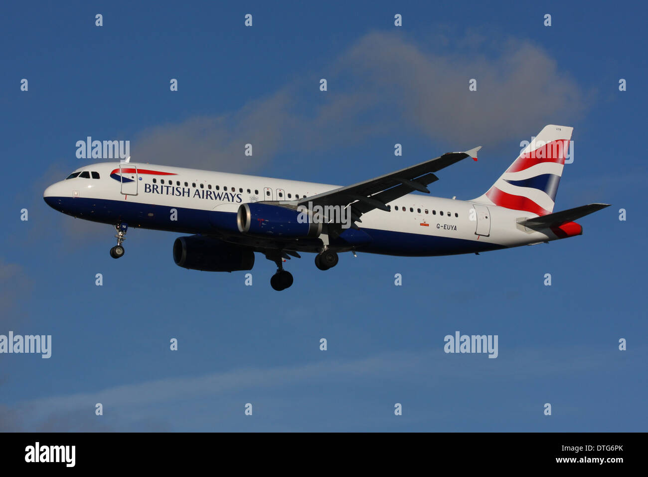 ba british airways airbus Stock Photo