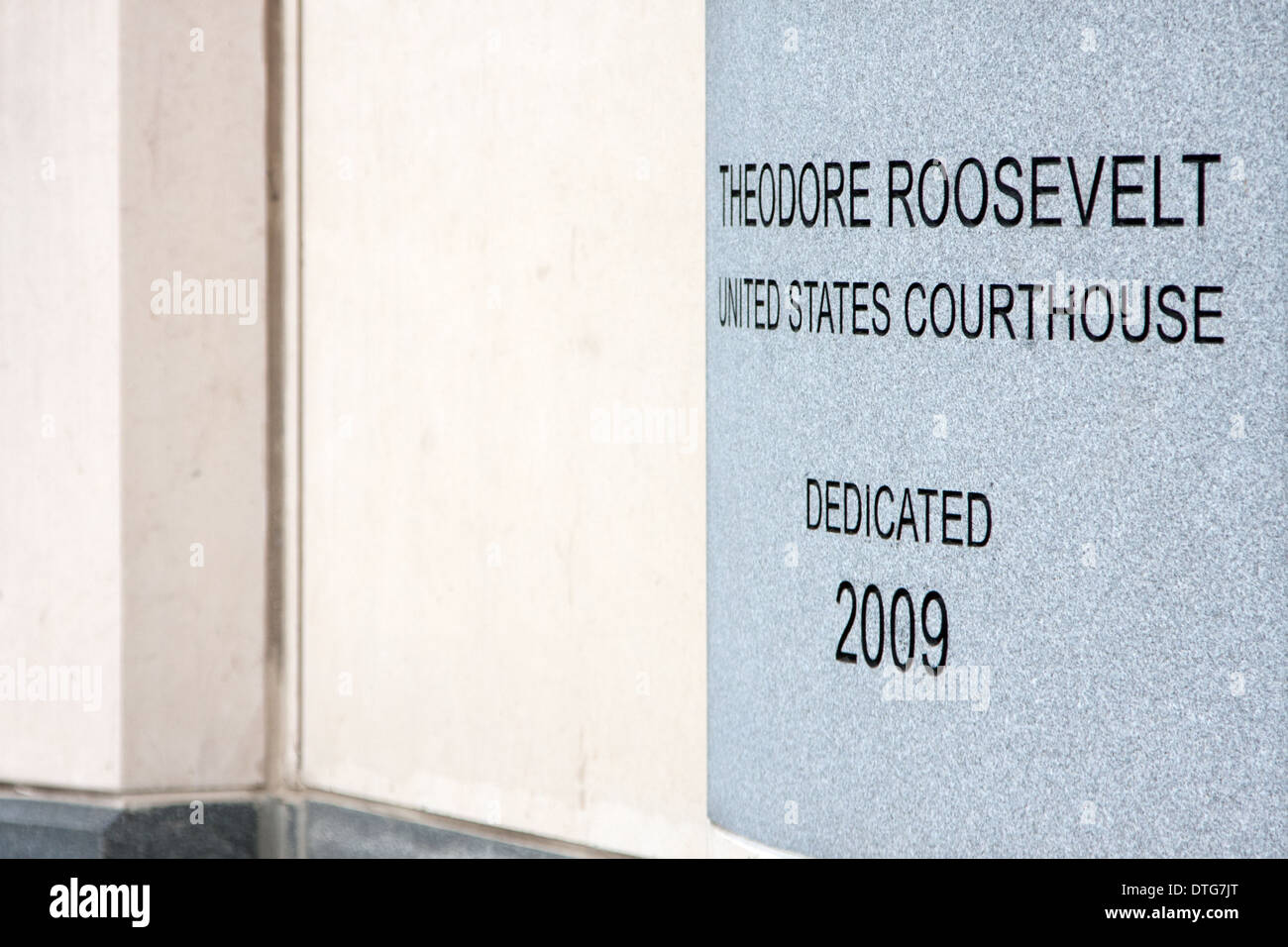 Theodore Roosevelt United States Courthouse Stock Photo Alamy