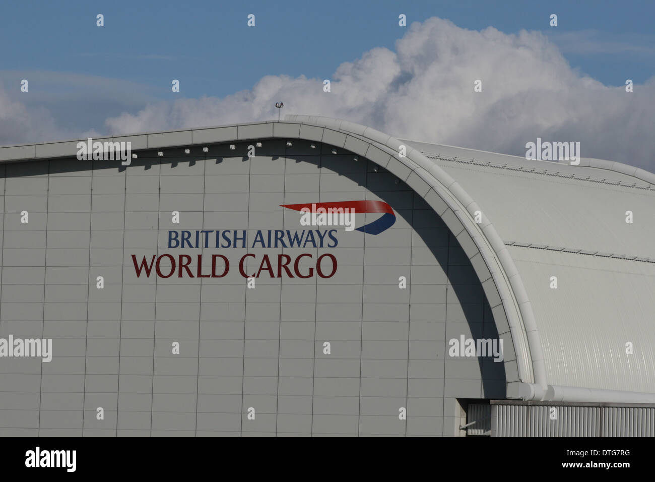 BRITISH AIRWAYS WORLD CARGO BUILDING HEATHROW Stock Photo