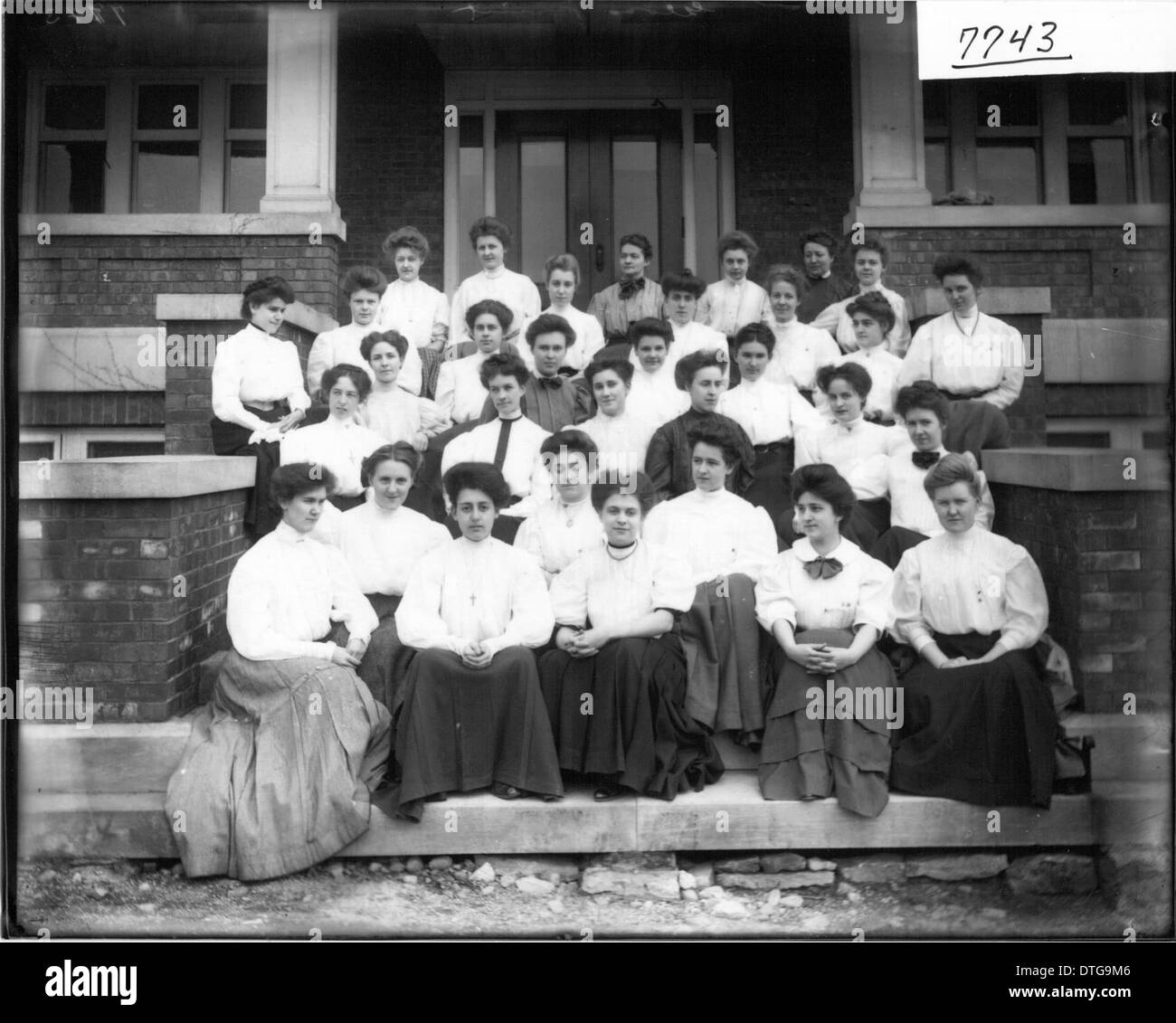 Miami University Liberal Arts Club 1907 Stock Photo