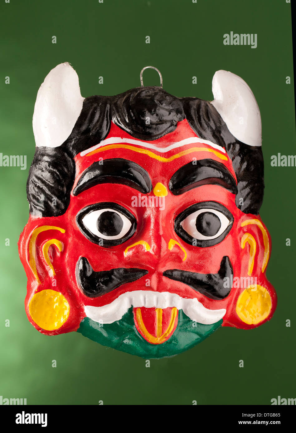 Buri Nazar evil eye mask Stock Photo