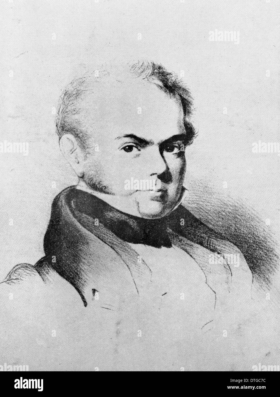 Charles Konig (1774-1851) Stock Photo