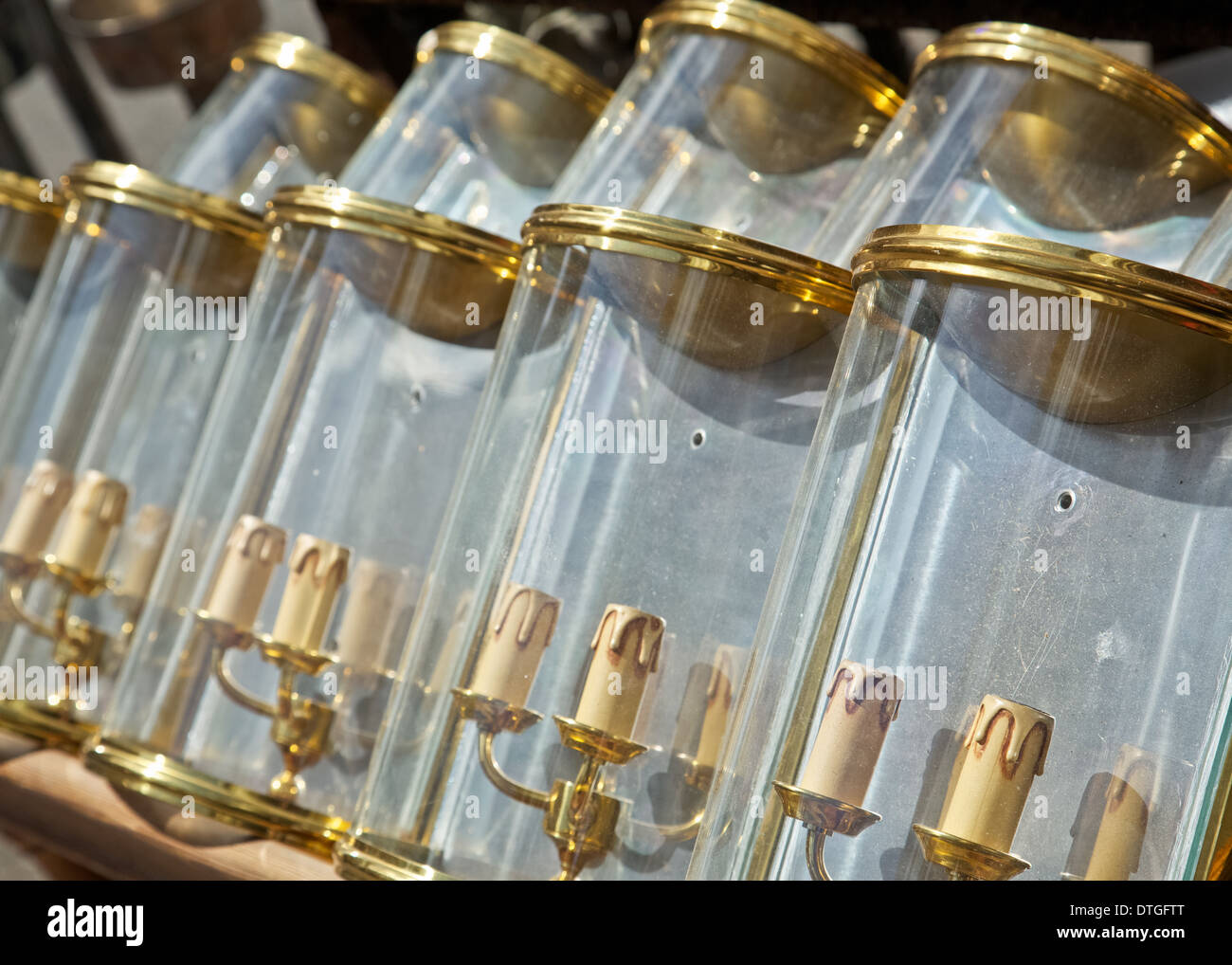 Glass lanterns with candles hi-res stock photography and images - Alamy