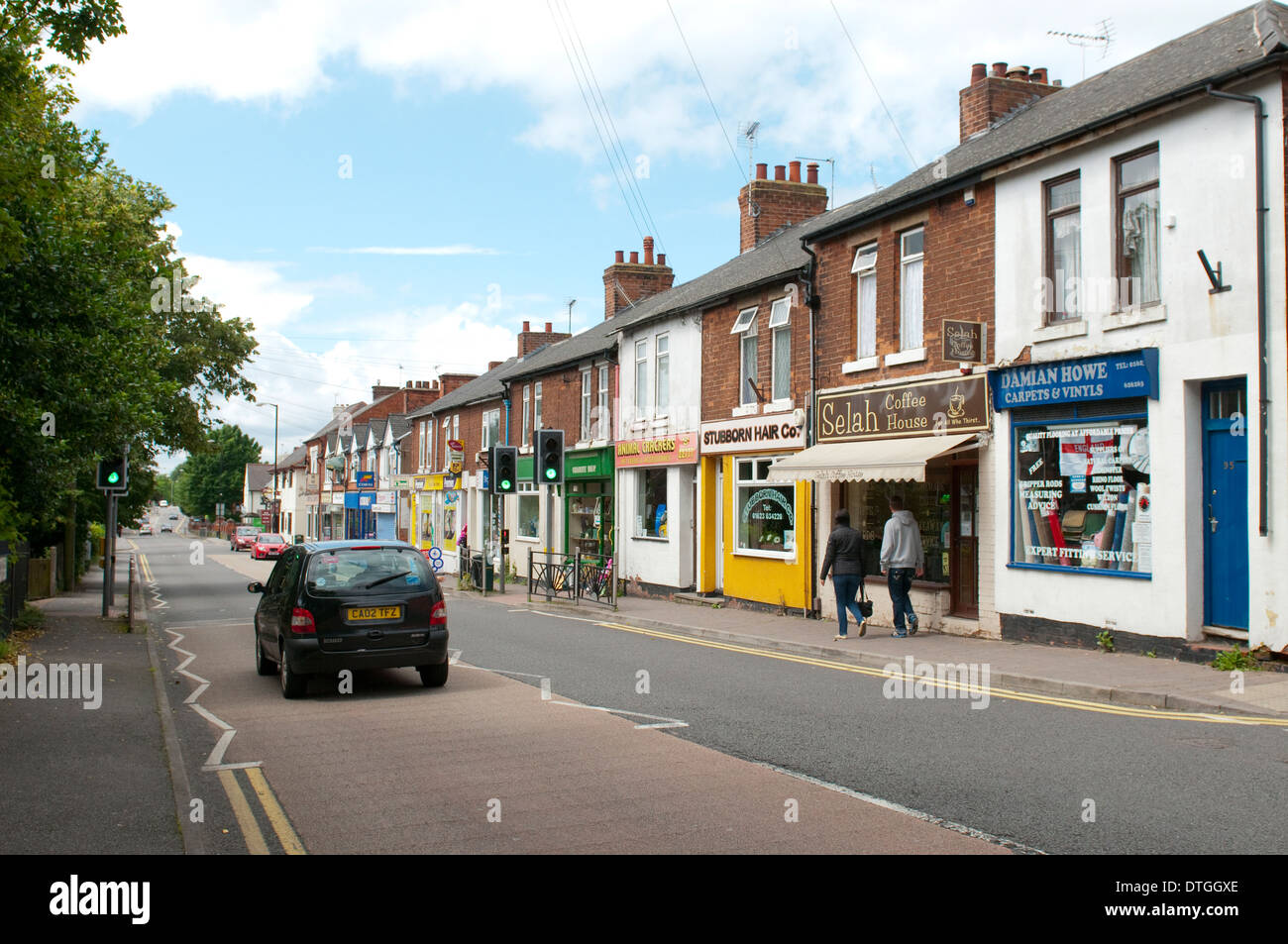 Forest Town, Mansfield Nottinghamshire England UK Stock Photo 66747366