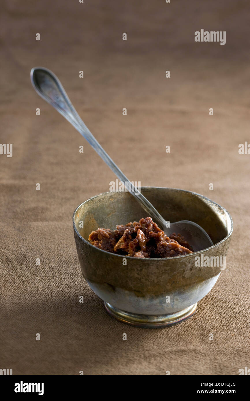 Cocoa granita Stock Photo