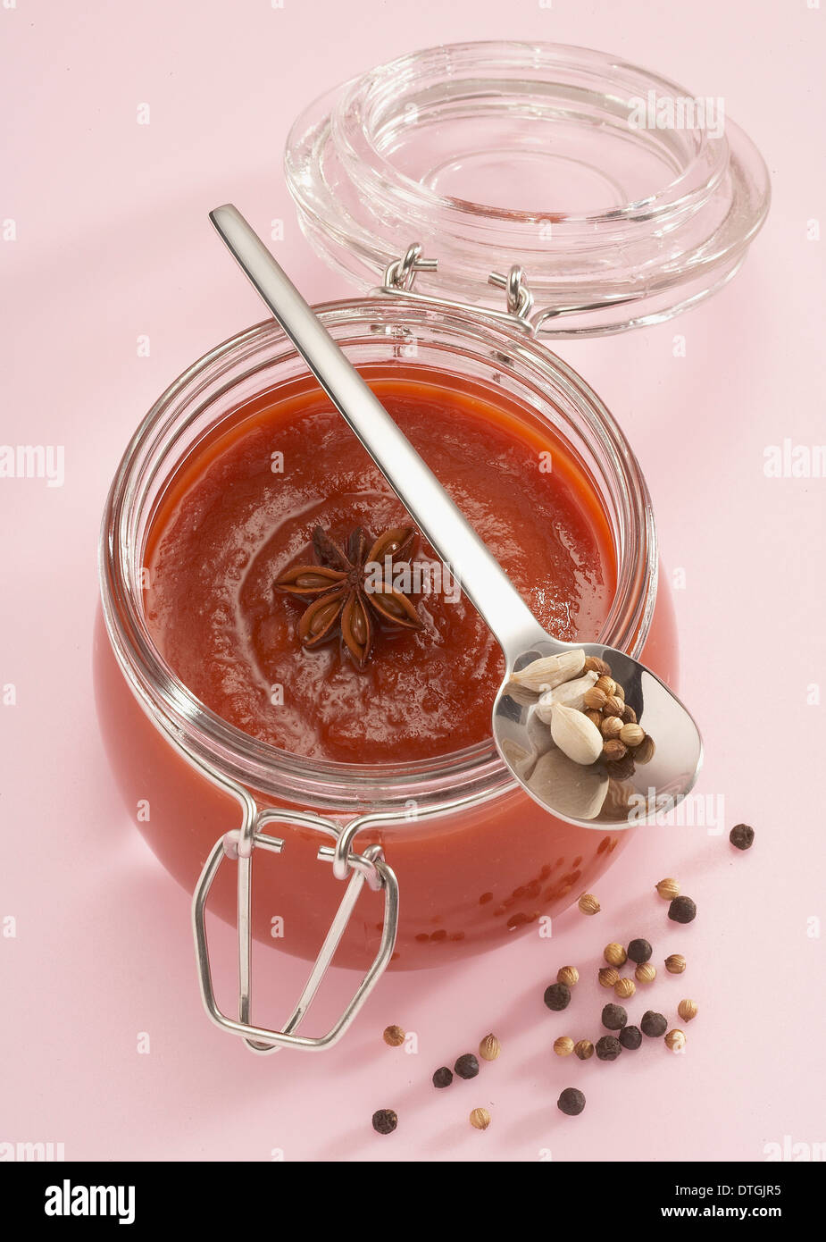 Spicy Tomato Sauce Stock Photo Alamy