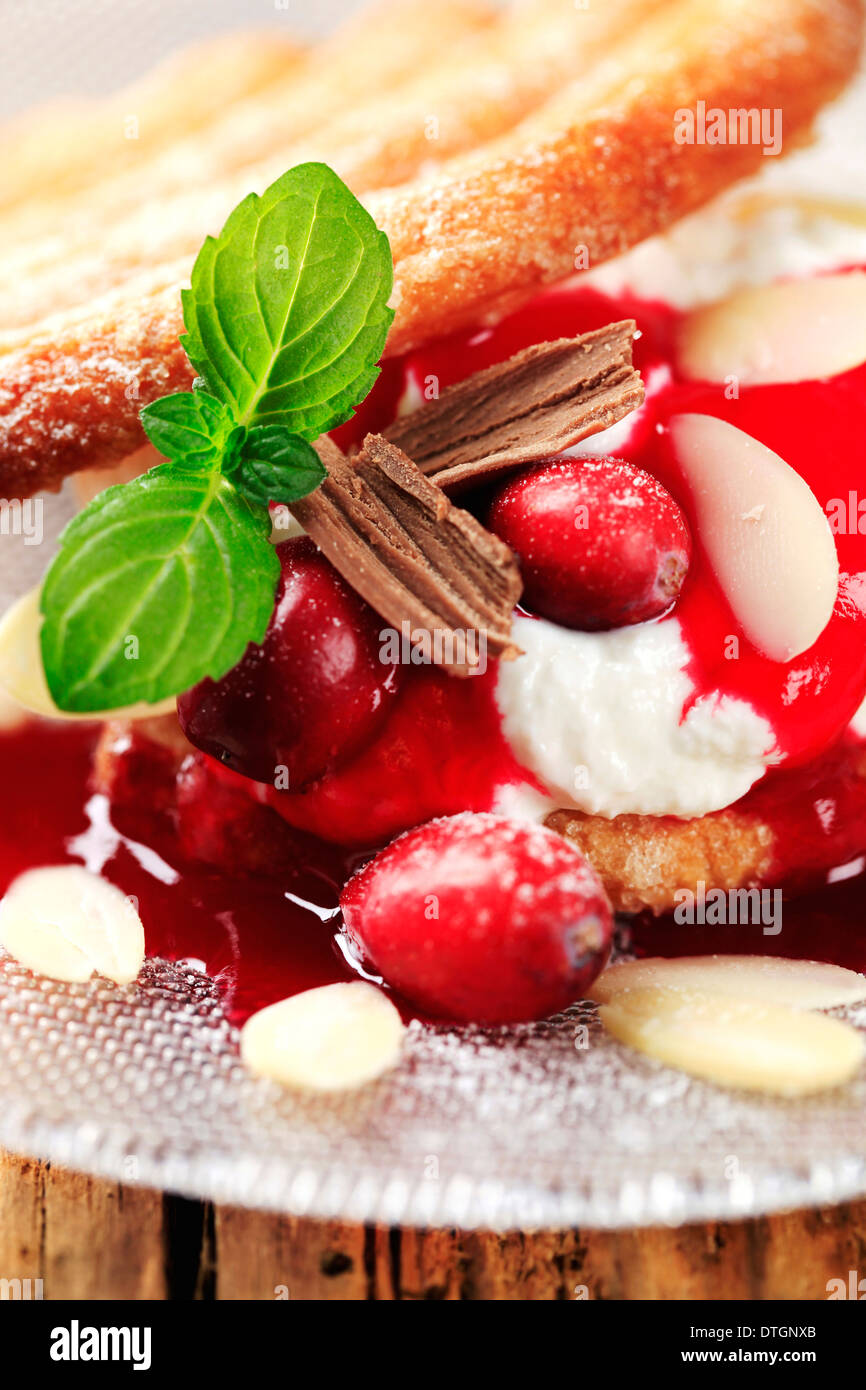Fan wafer biscuits wafer hi-res stock photography and images - Alamy