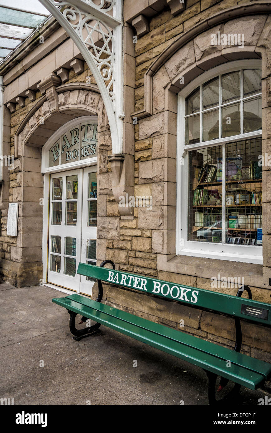 Barter Books, Alnwick, Northumberland, UK.ex Stock Photo