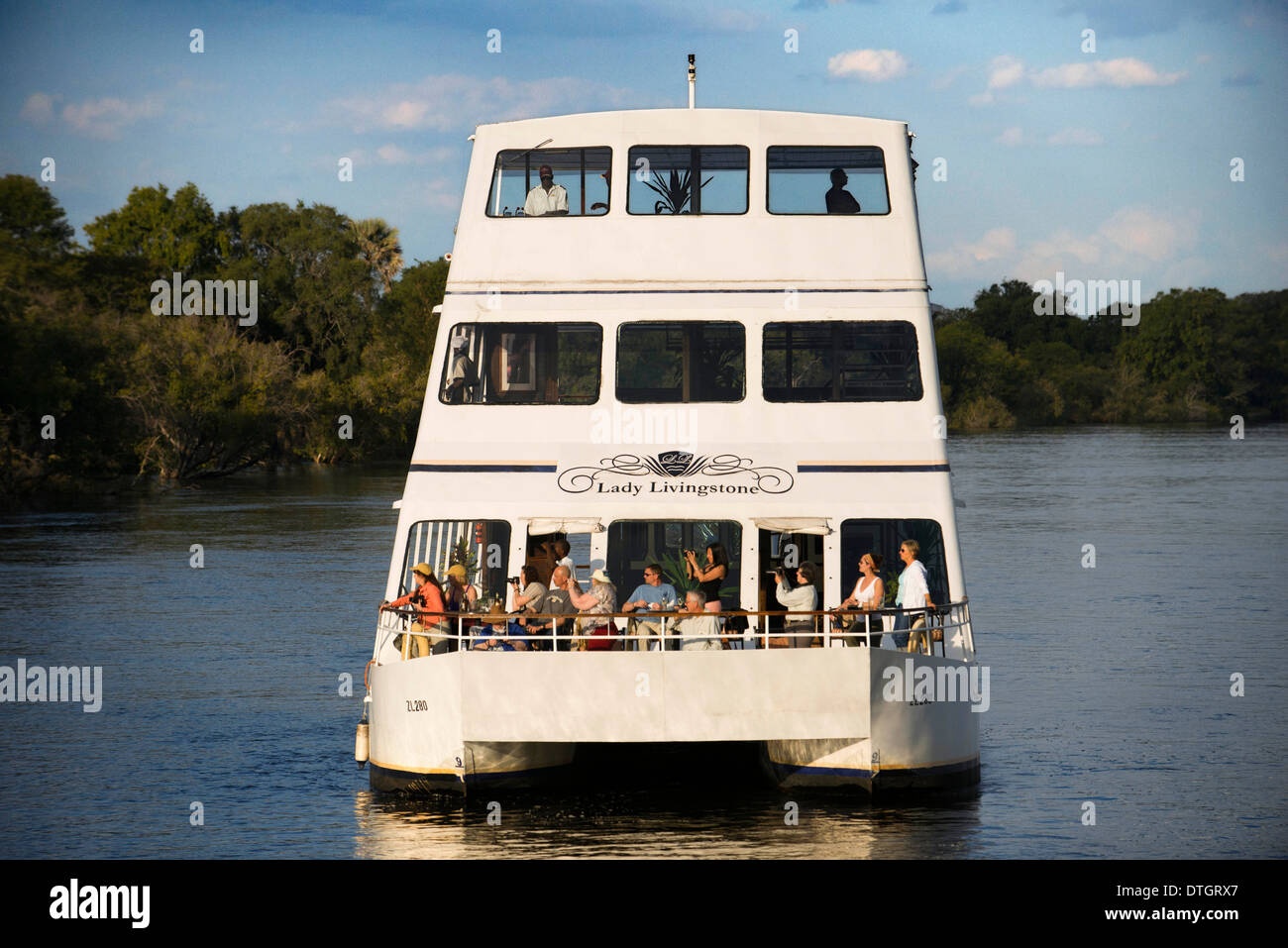 Cruise along the Victoria Falls aboard the " Lady Livingstone". Other