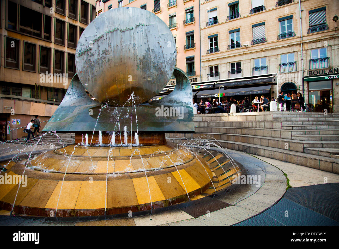 Place de la Comedie, Lyon, RhôneAlpes, France Stock Photo Alamy