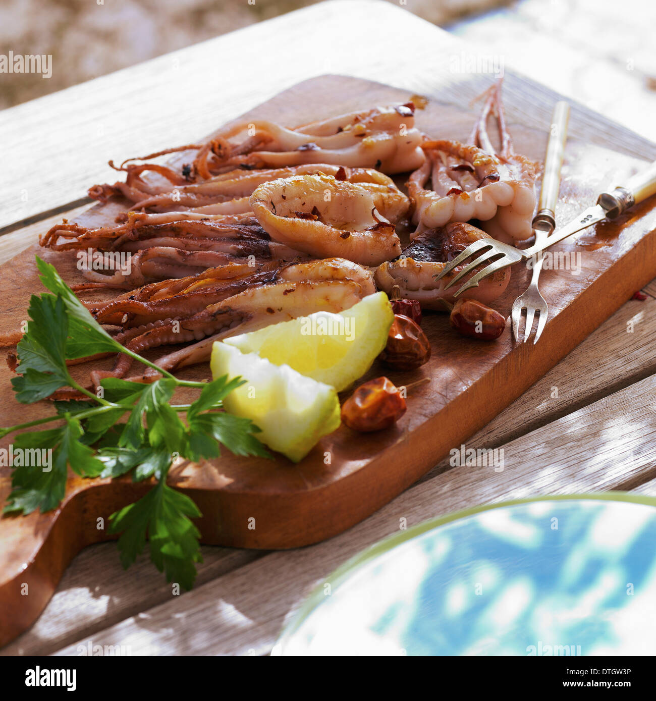 Grilled Octopus Entree