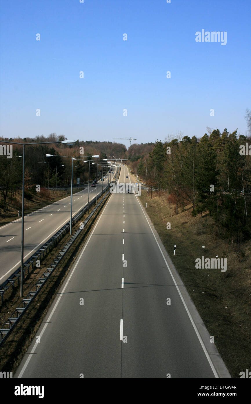 german autobahn traffic jam Stock Photo Alamy