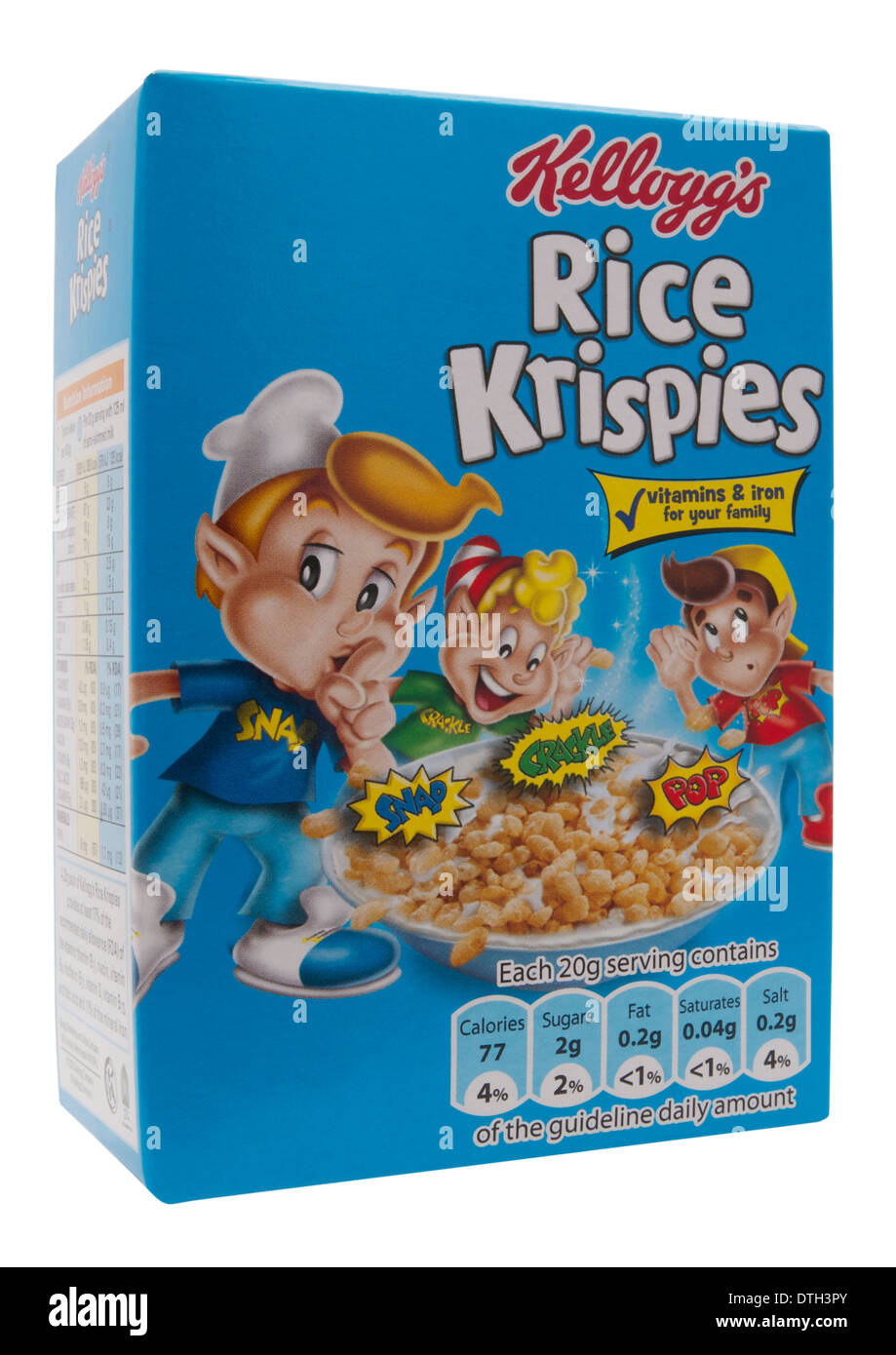 Rice Krispies Cereal Box