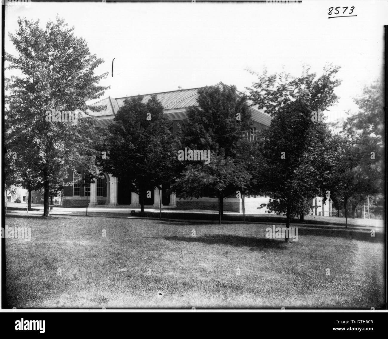 Miami University Auditorium building 1908 Stock Photo Alamy