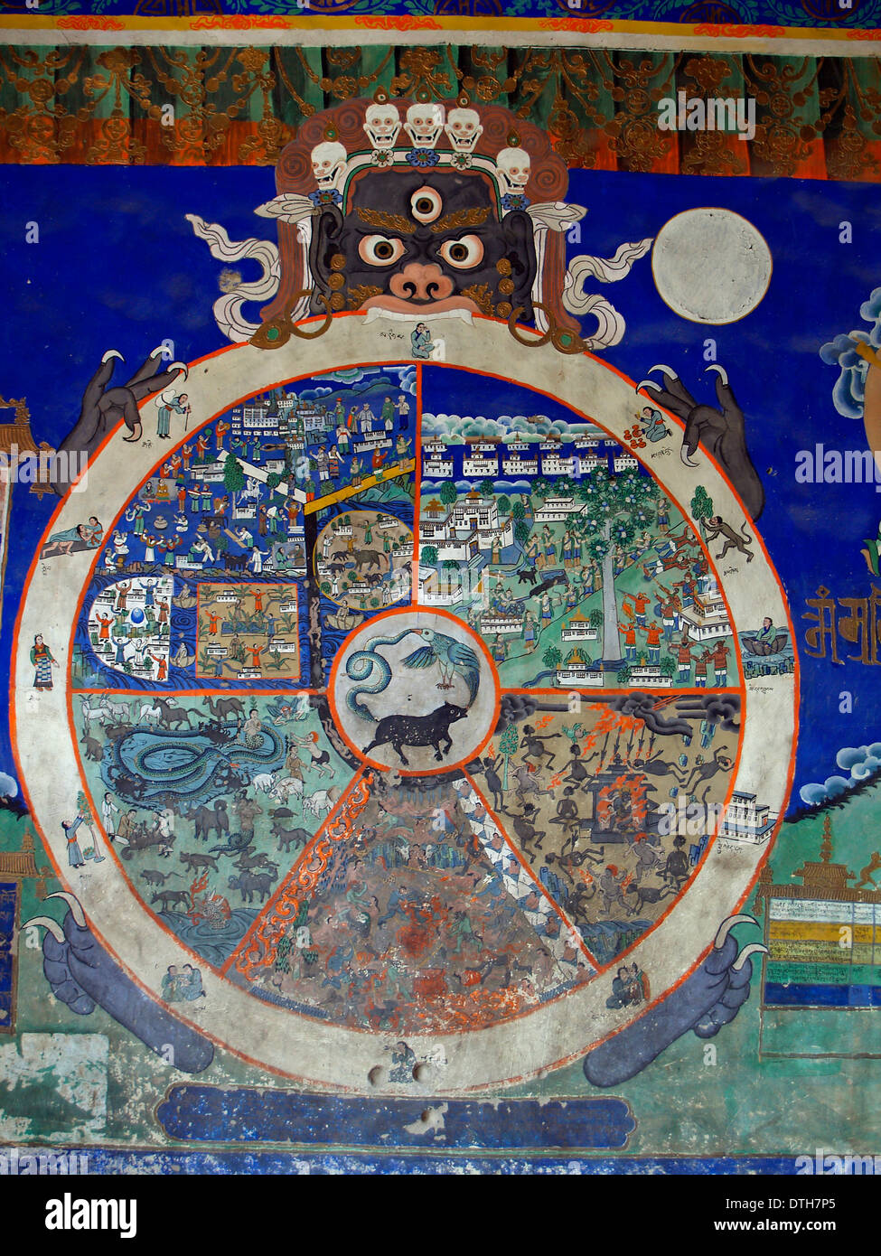 Tibetan thangka ladakh hi-res stock photography and images - Alamy