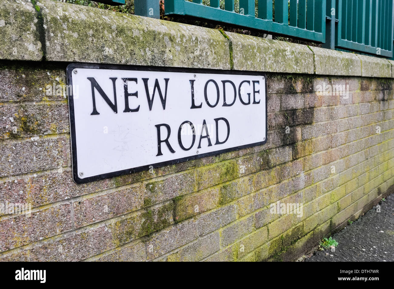 New Lodge Road, Belfast Stock Photo Alamy